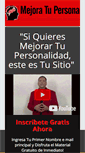 Mobile Screenshot of mejoratupersona.com